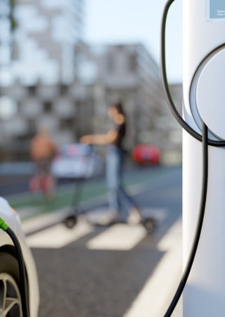 Electric vehicle charging station, fairmat, carbon fiber material