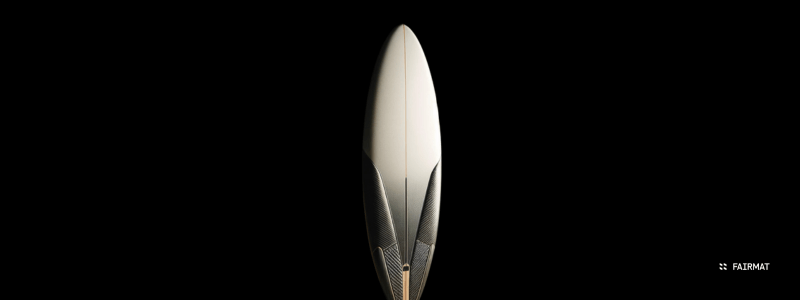 Carbon fiber surf board