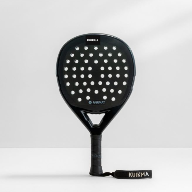 fairmat develops a racket padel with kuikma